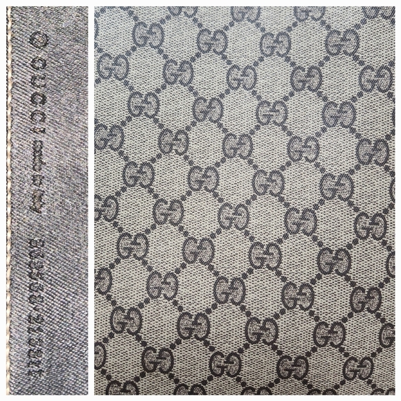 GUCCI GG Supreme Reversible Leather Tote with POSH Authentication - Picture 13 of 14